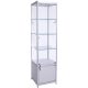 500mm wide Freestanding Cabinet with Storage in Silver - FWC-500