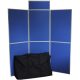 6 panel folding display boards with bag