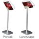 A4 brochure display stand - portrait or landscape