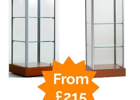 counter top display cabinets