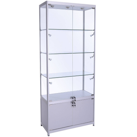 led display cabinet lighting access displays