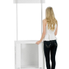 Demo Center promotional counter - rear