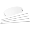 finesse 2 promotional counter header and poles