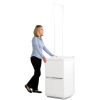 motion promotional counter side view