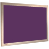 Amethyst - Charles Twite felt notice board with wood frame