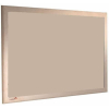 Mushroom - Charles Twite felt notice board with wood frame