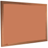 Cinnamon Bark - 2207 - Forbo Nairn pinboard with wood frame