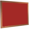 Hot Salsa - 2210 - Forbo Nairn pinboard with wood frame