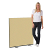 1200 x 1200 woolmix office screen - beige