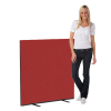 1200 x 1200 woolmix office screen - ruby