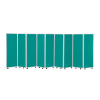 9 panel folding room dividers - 1500mm high