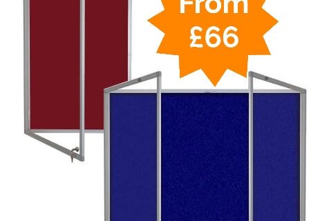 lockable notice boards