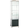 adcb small upright cabinet with black cupboard hire
