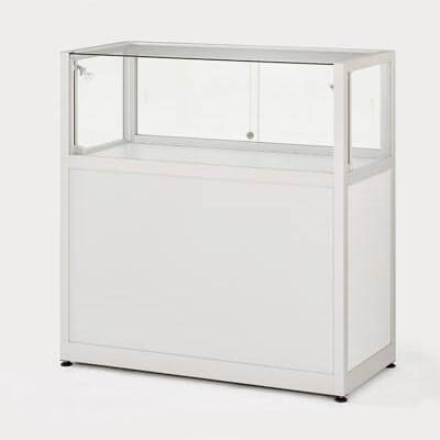 BTCW counter display case hire