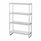 DP21 4 tier display shelf hire