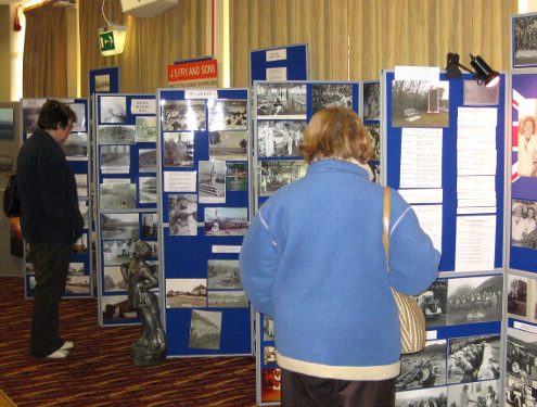 Hire of folding display boards - cadbury