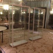 display cases hire