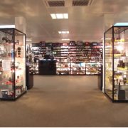 glass display case hire - olympic village