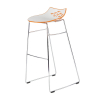 Hire Jam stool in Orange