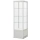 Hire medium upright glass cabinet BECW