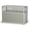 LC01 glass counter display hire - rear