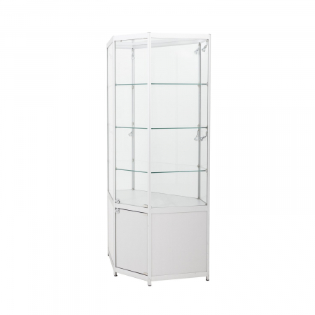 TS35 corner display cabinet hire