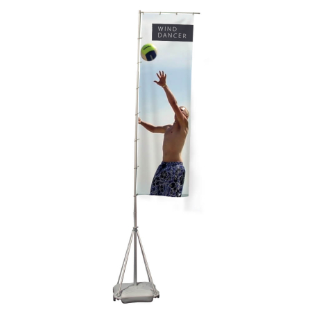 Wind Dancer Printed Outdoor Flag Banner (5m high)