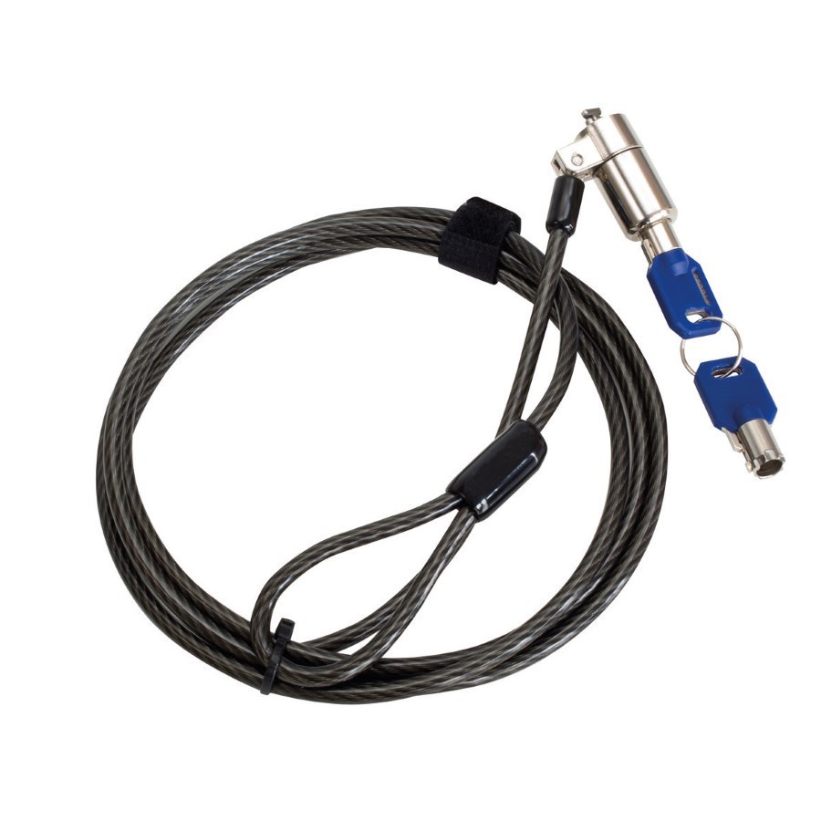 Enclosure lock and cable Access Displays