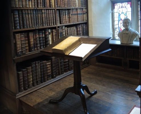 trinity college oxford library area - 2