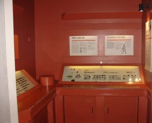 existing display case - verulamium museum