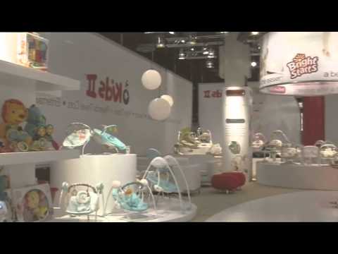 Custom Exhibition Stand Build for Bright Starts Kids II at Kind und Jugend, Cologne, Germany
