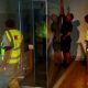 Glass display cases demountable for permanent and temporary exhibitions