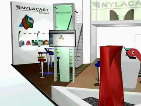 Exhibition Stand Design - Nylacast 3D Fly-through