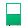 1200 x 1800 glazed nyloop office screen - Green