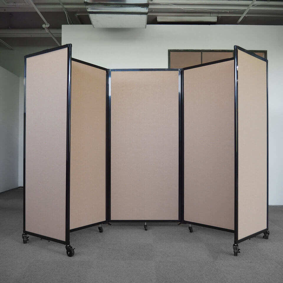 3 Panel Acoustic Room Dividers - Access Displays