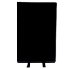 700mm (w) x 1200mm (h) office screen - Woolmix Black