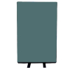 700mm (w) x 1200mm (h) office screen - Woolmix Green