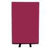 700mm (w) x 1200mm (h) office screen - Woolmix Merlot