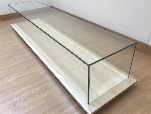 Custom UV bonded glass box