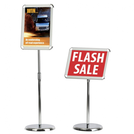 Telescopic A3 Sign Holder