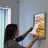 Trappa frame - positioning the poster