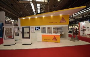 10m x 5m exhibition stand at Fit Show