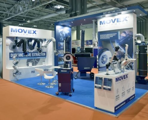 Custom exhibition stand for MACH - 7m x 5m