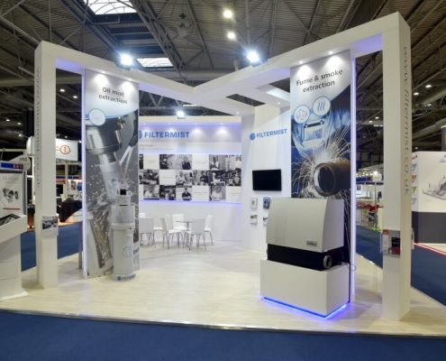 Custom exhibition stand for MACH - 7m x 6m