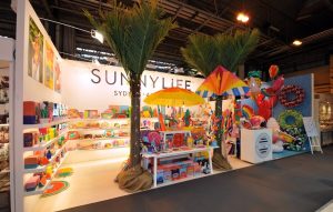 10m x 3m exhibition stand at Spring Fair