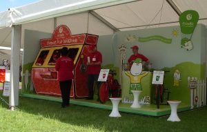 Exhibition stand at Taste of London