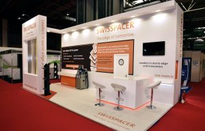 8m x 3m exhibition stand at The Fit Show