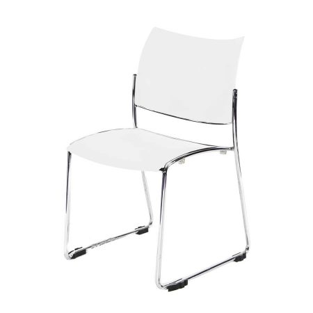 Hire Stacking chair in White
