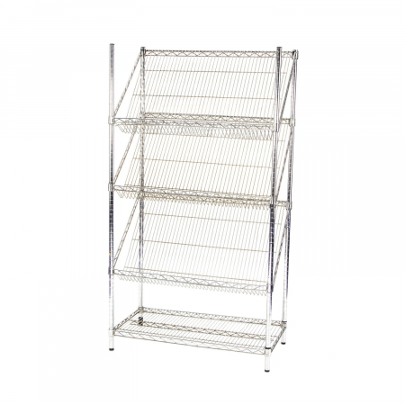 DP58 large chrome literature rack hire