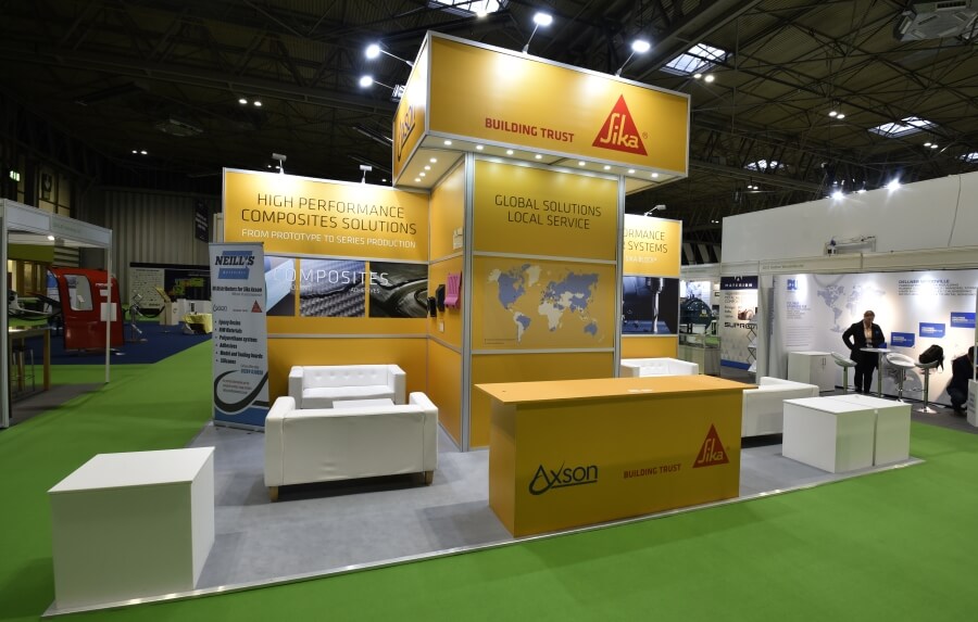 Exhibition stand hire 7m x 4m Access Displays